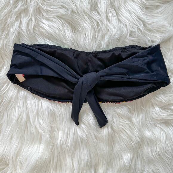 Victoria's Secret Bikini Top Swim Sequin VS Bikini Bandeau Top - Picture 4 of 6